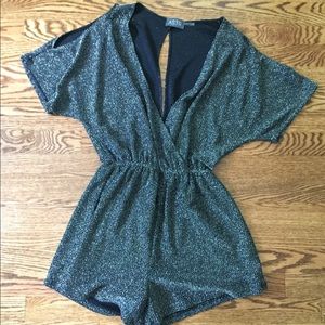Nordstrom romper, key hole back